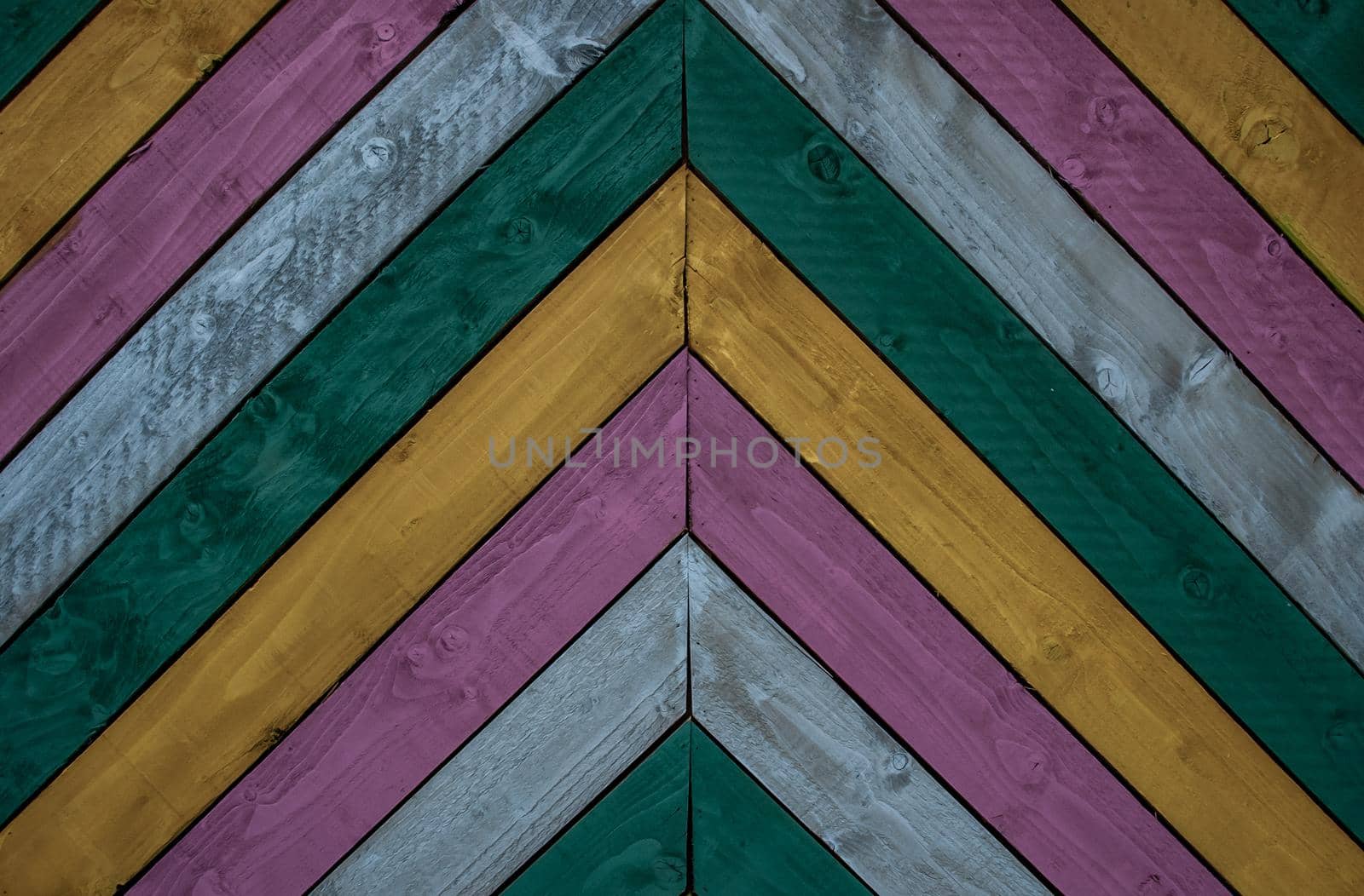 Colorful vintage old wooden plank wall texture background. Creative Wood Background. Copy Space, Selective focus.