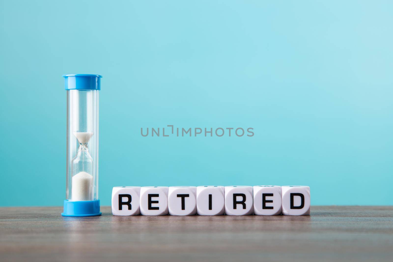 Saving money for retirement plan. Retirement Conceptual