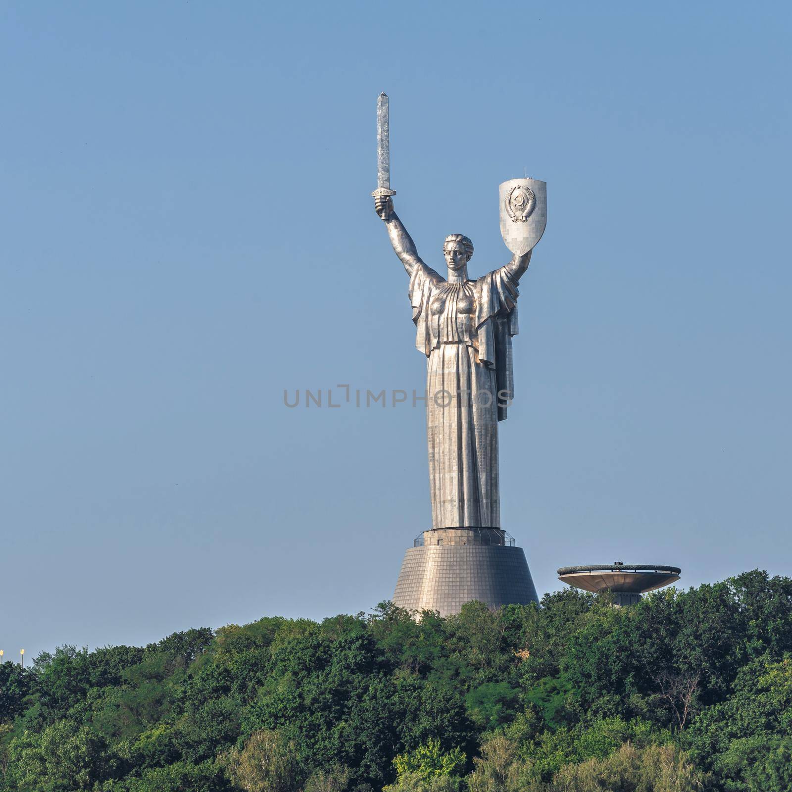 Motherland monument in Kyiv, Ukraine by Multipedia