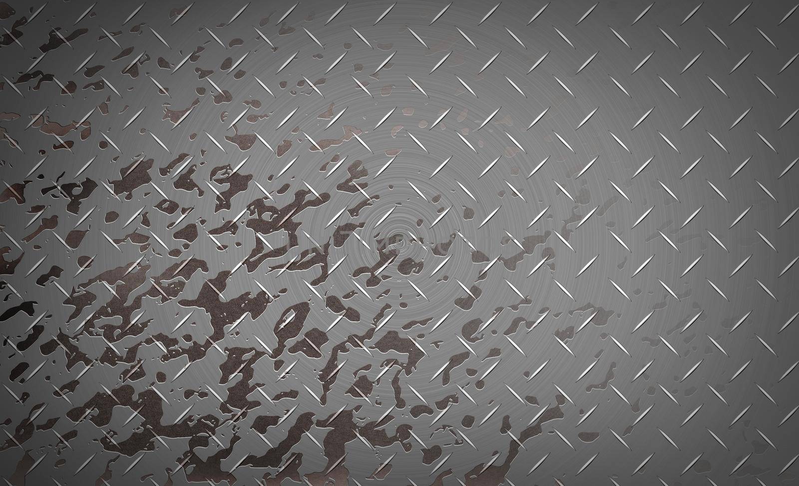 Stainless steel and rust texture metal background