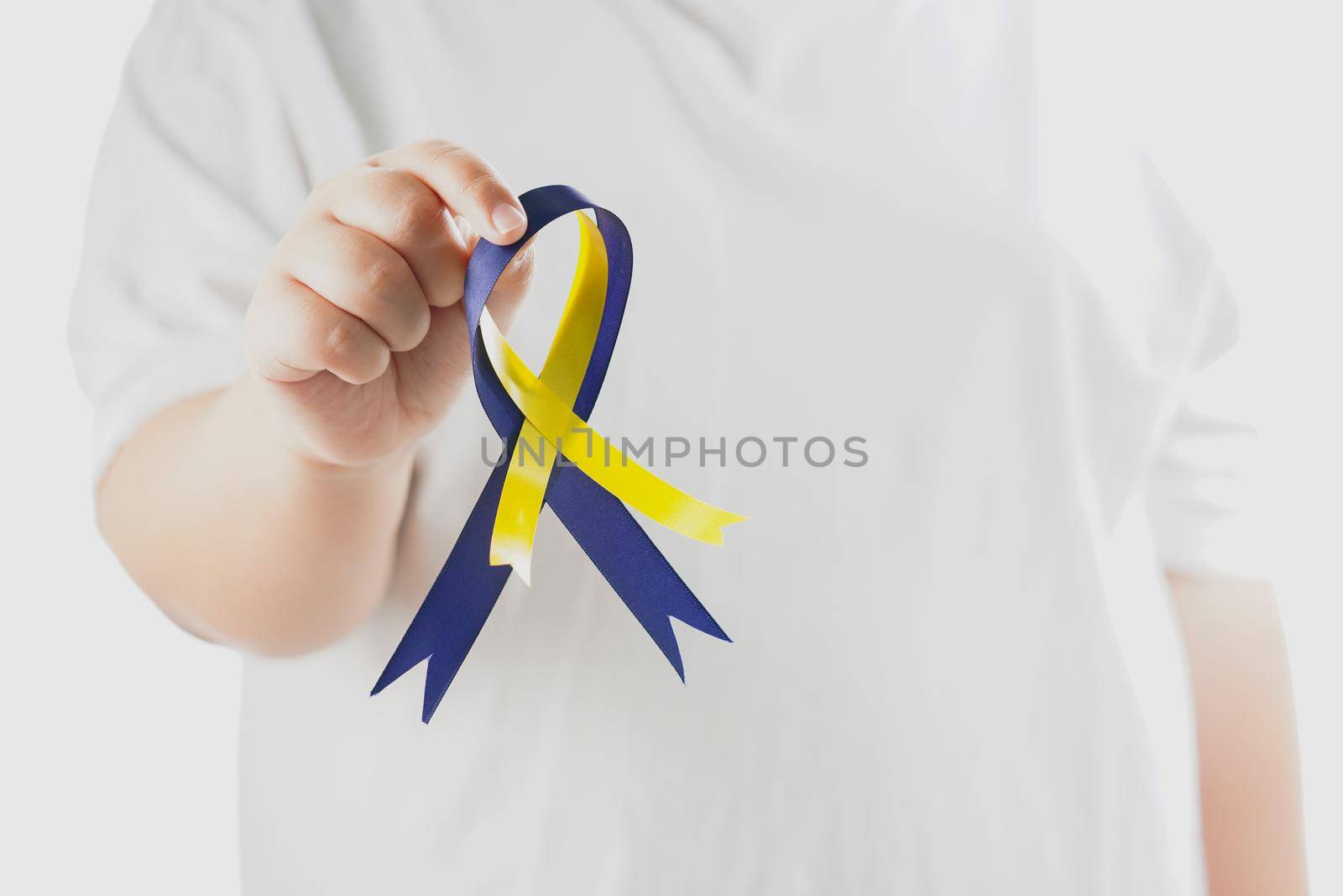 Down Syndrome Day ribbon by Wasant