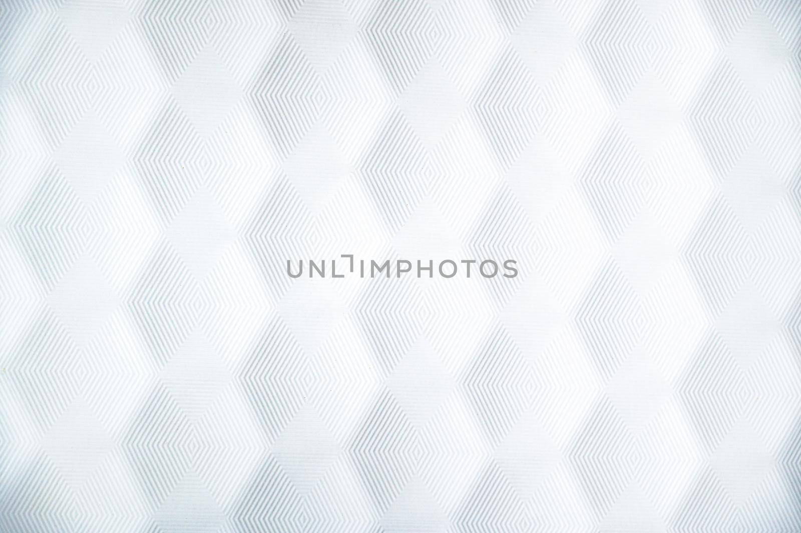 White hexagon background