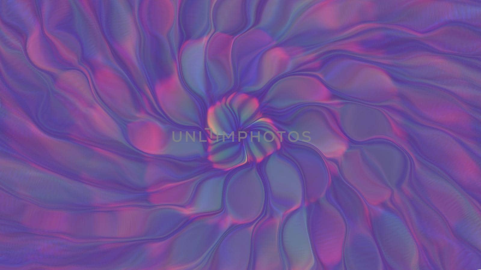 Abstract textured lilac mosaic background with rainbow highlights. 3d image, 3d rendering