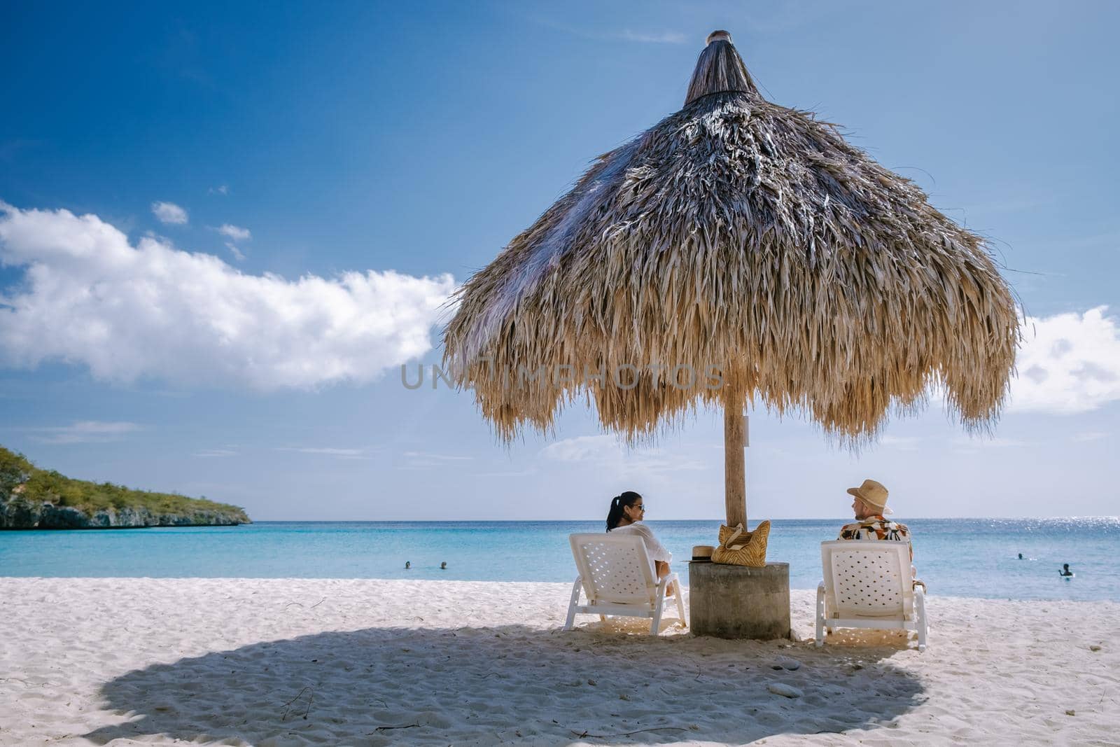  Cas Abou Beach on the caribbean island of Curacao, Playa Cas Abou in Curacao Caribbean by fokkebok