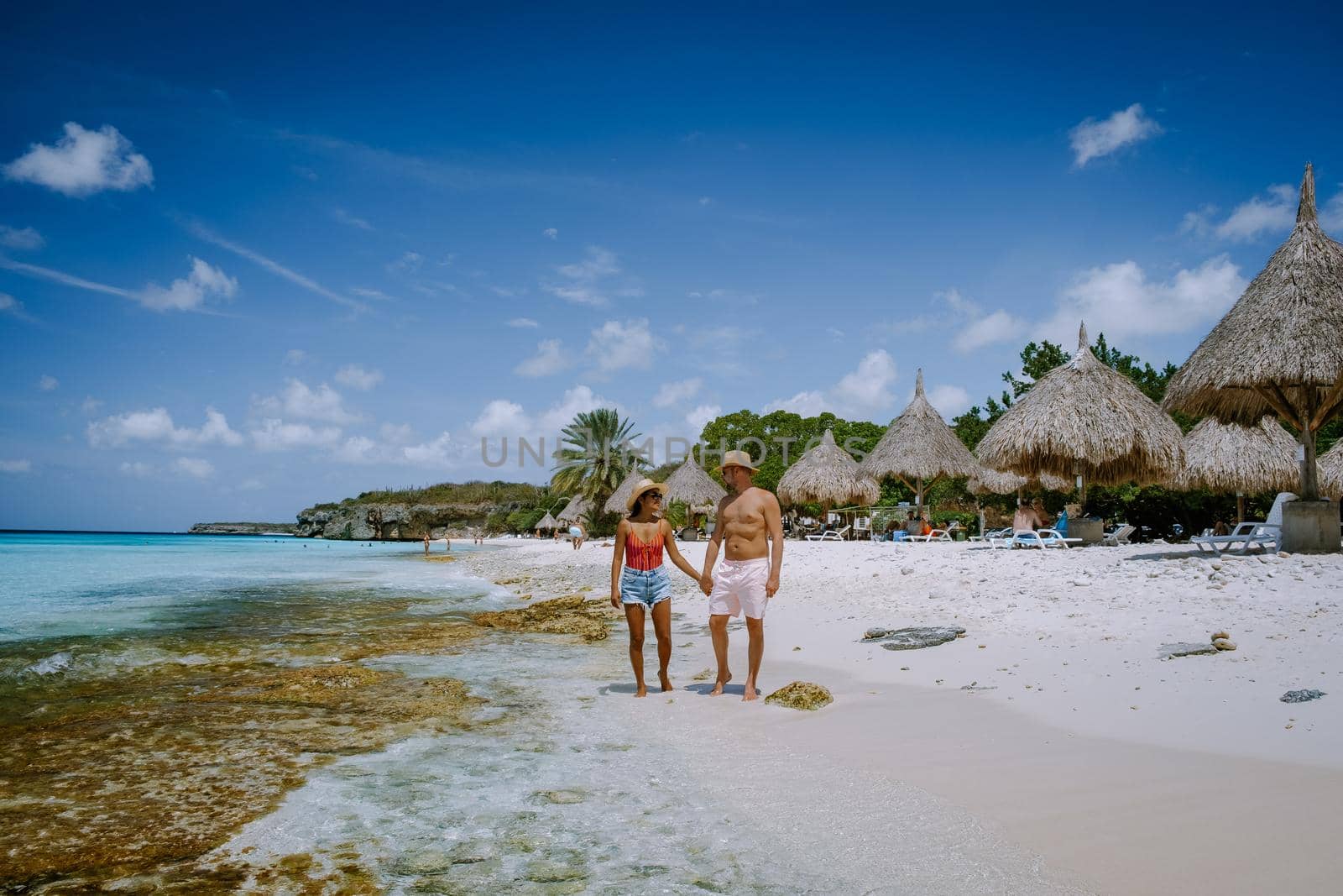  Cas Abou Beach on the caribbean island of Curacao, Playa Cas Abou in Curacao Caribbean by fokkebok