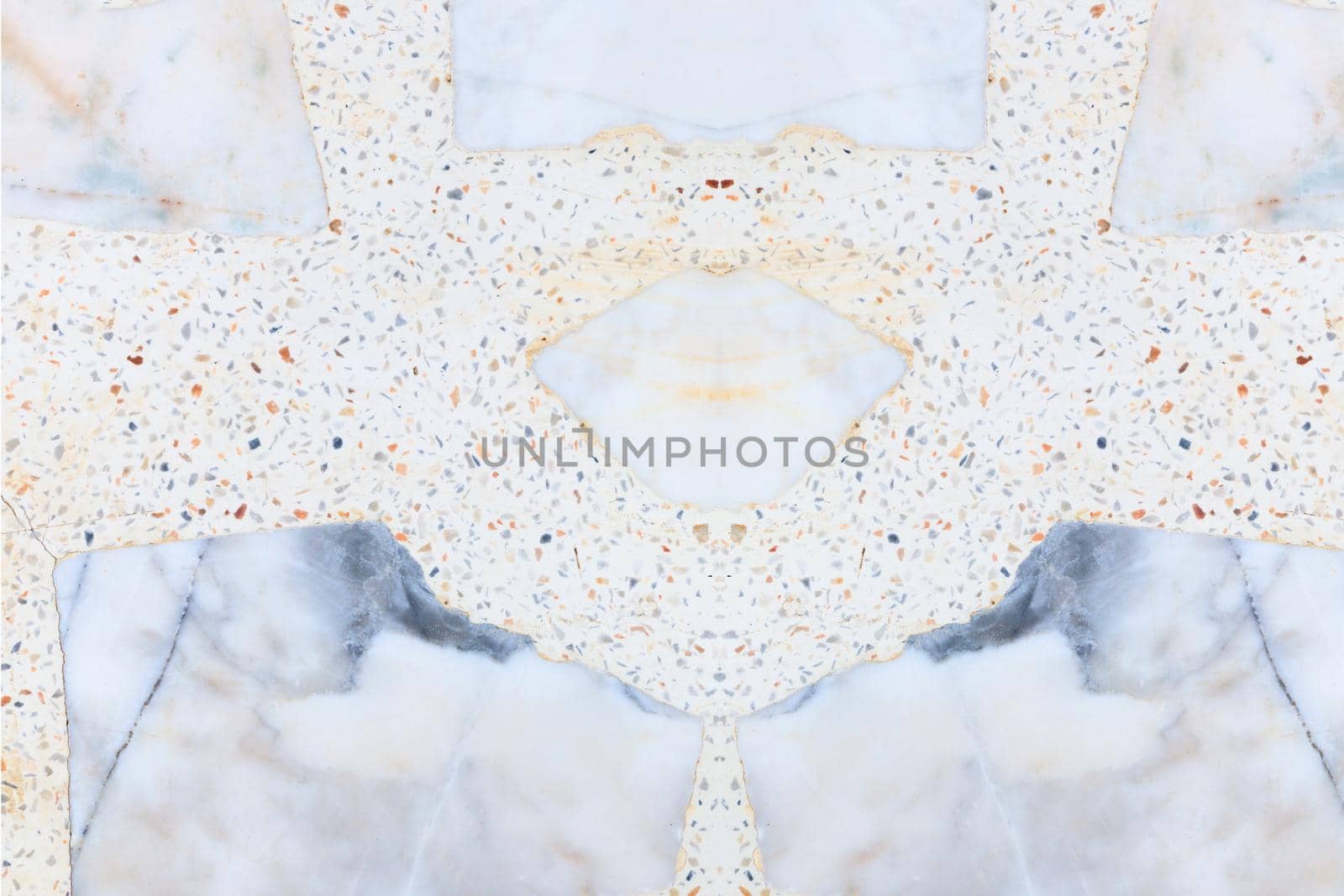 terrazzo flooring or polished stone pattern wall and color surface marble vintage texture old for background image horizontal by pramot
