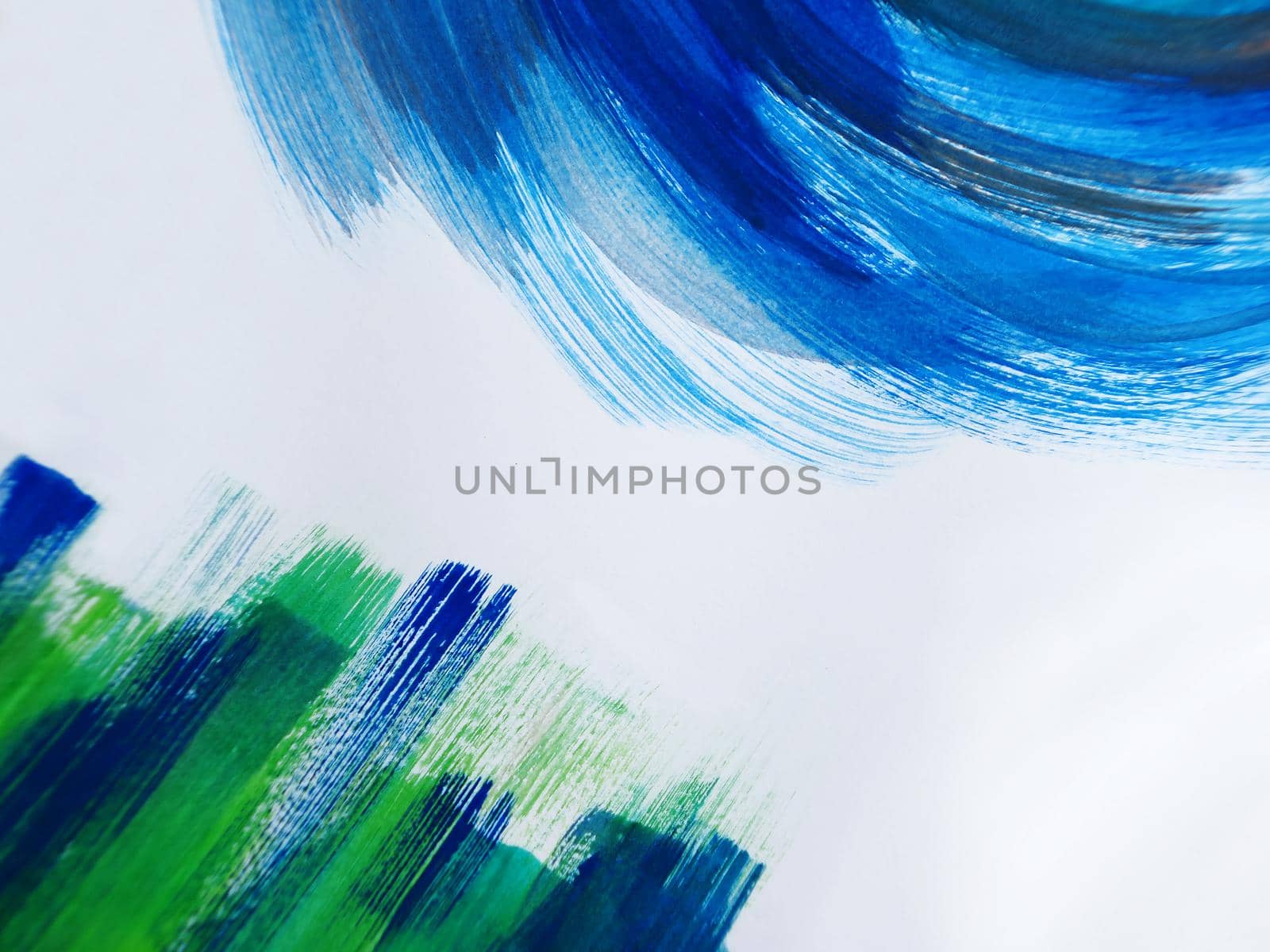 Colorful Abstract watercolor painted background