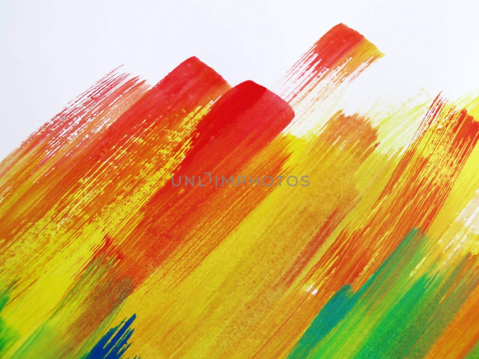 Colorful Abstract watercolor painted background