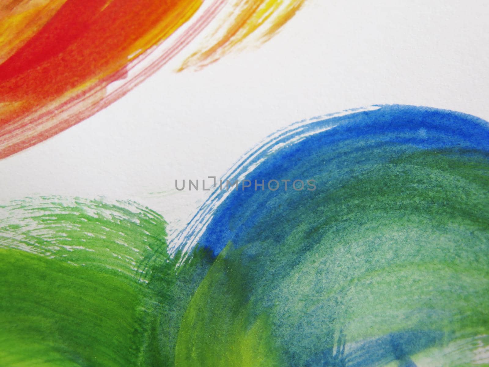 Colorful Abstract watercolor painted background