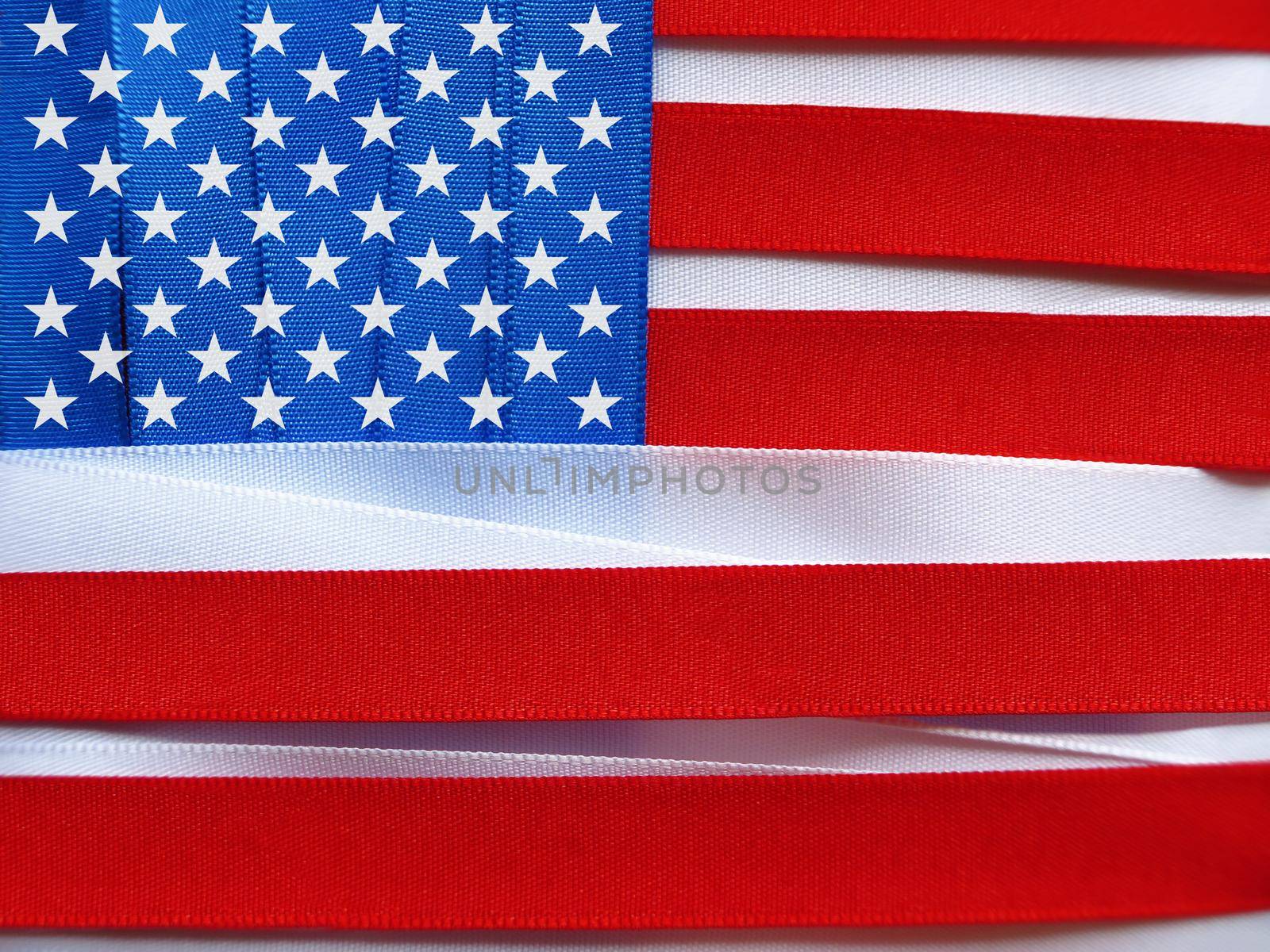 United States of America flag or banner by aroas