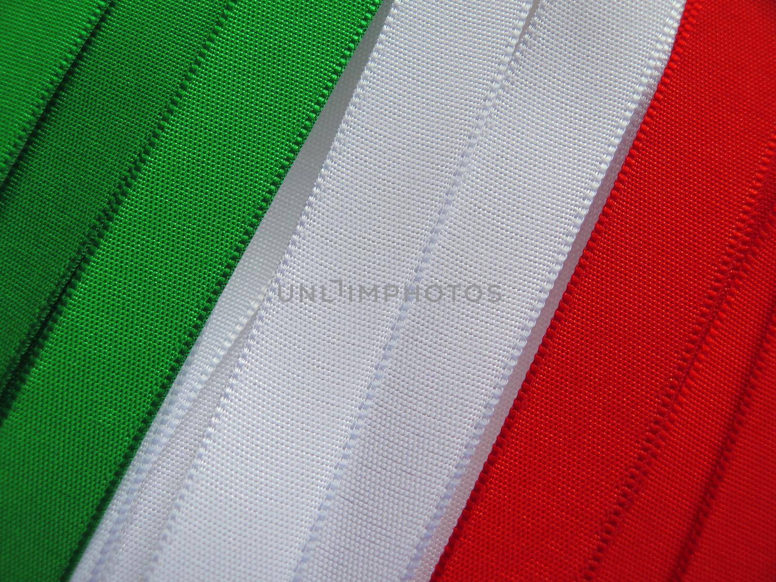 Italy flag or banner by aroas