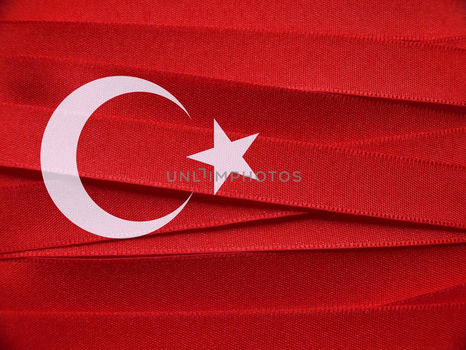 Turkey flag or banner by aroas