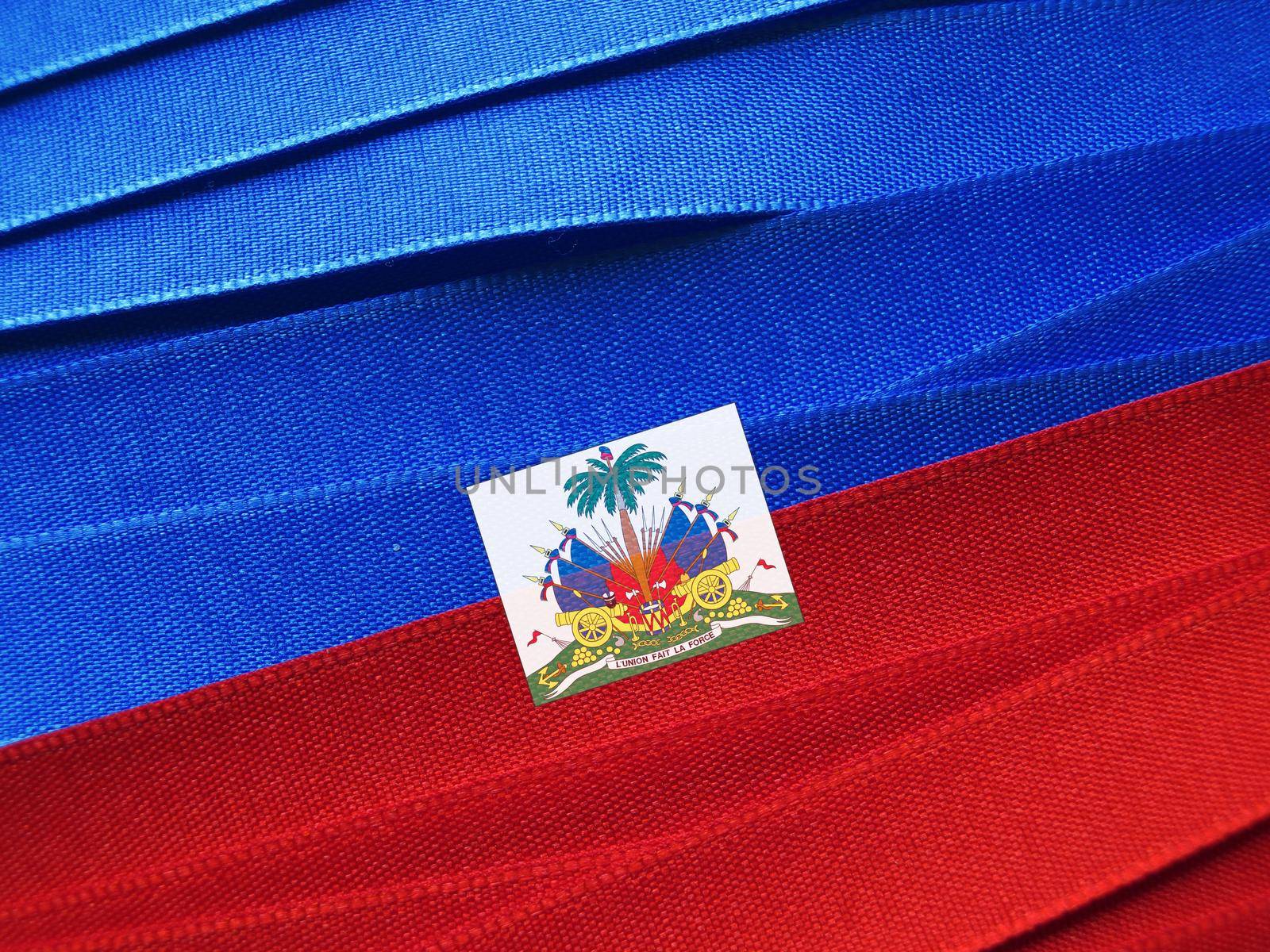 Haiti flag or banner by aroas