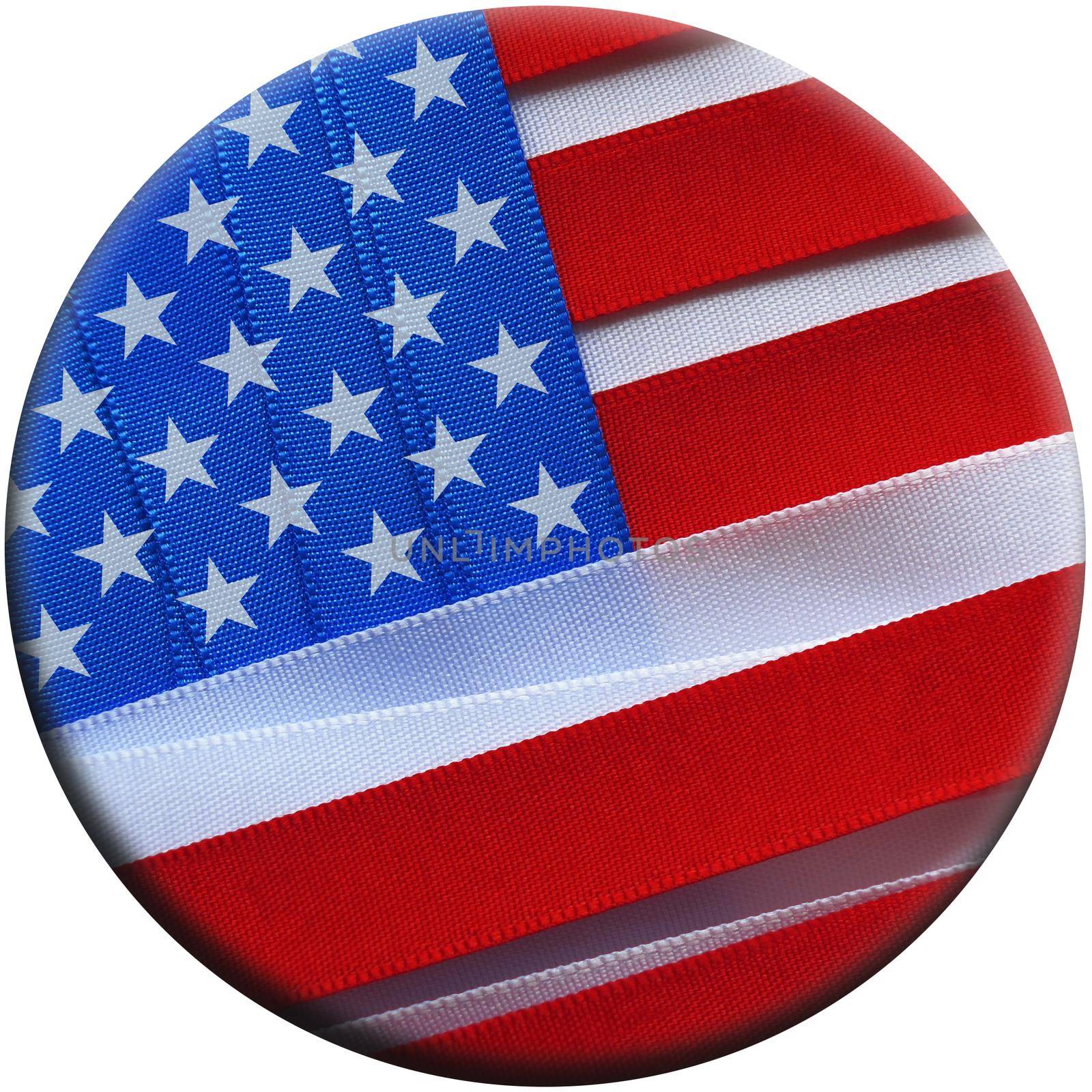 United States of America flag or banner by aroas
