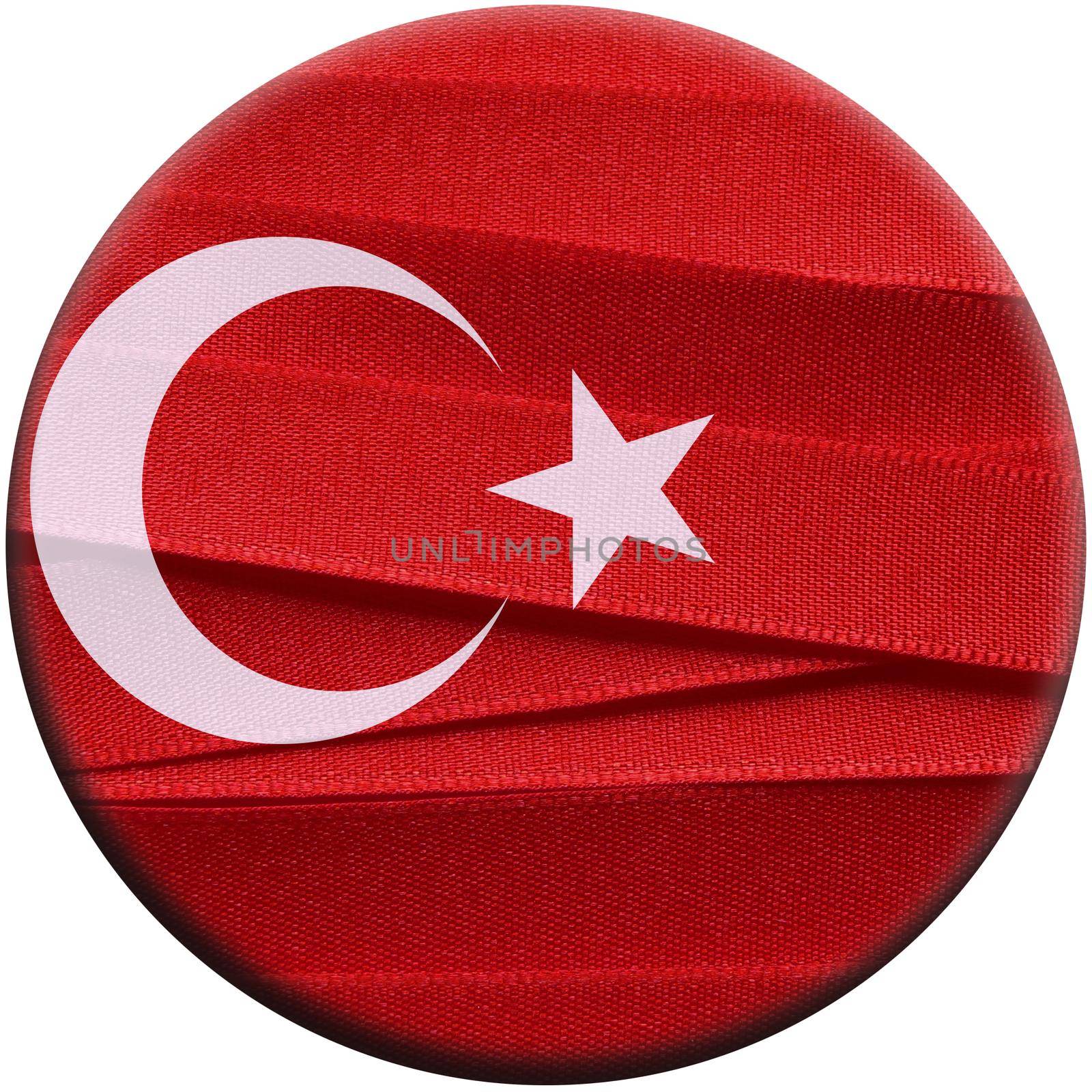 Turkey flag or banner by aroas