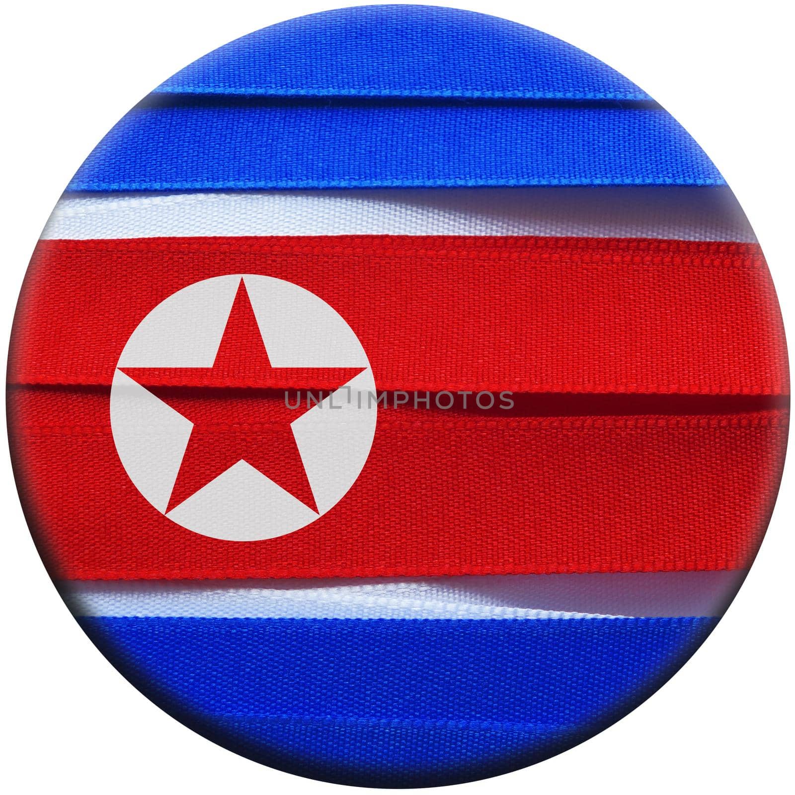 North Korea flag or banner by aroas