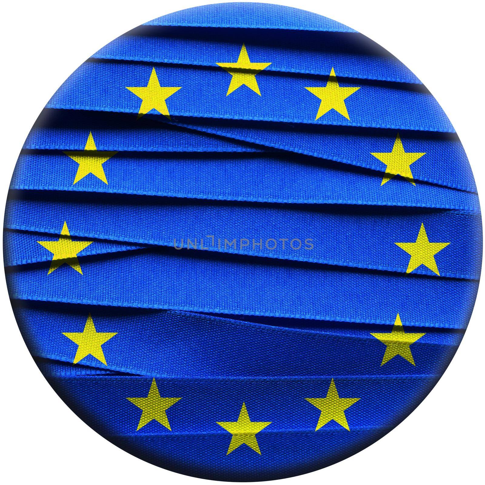 EUROPEAN UNION flag or banner by aroas