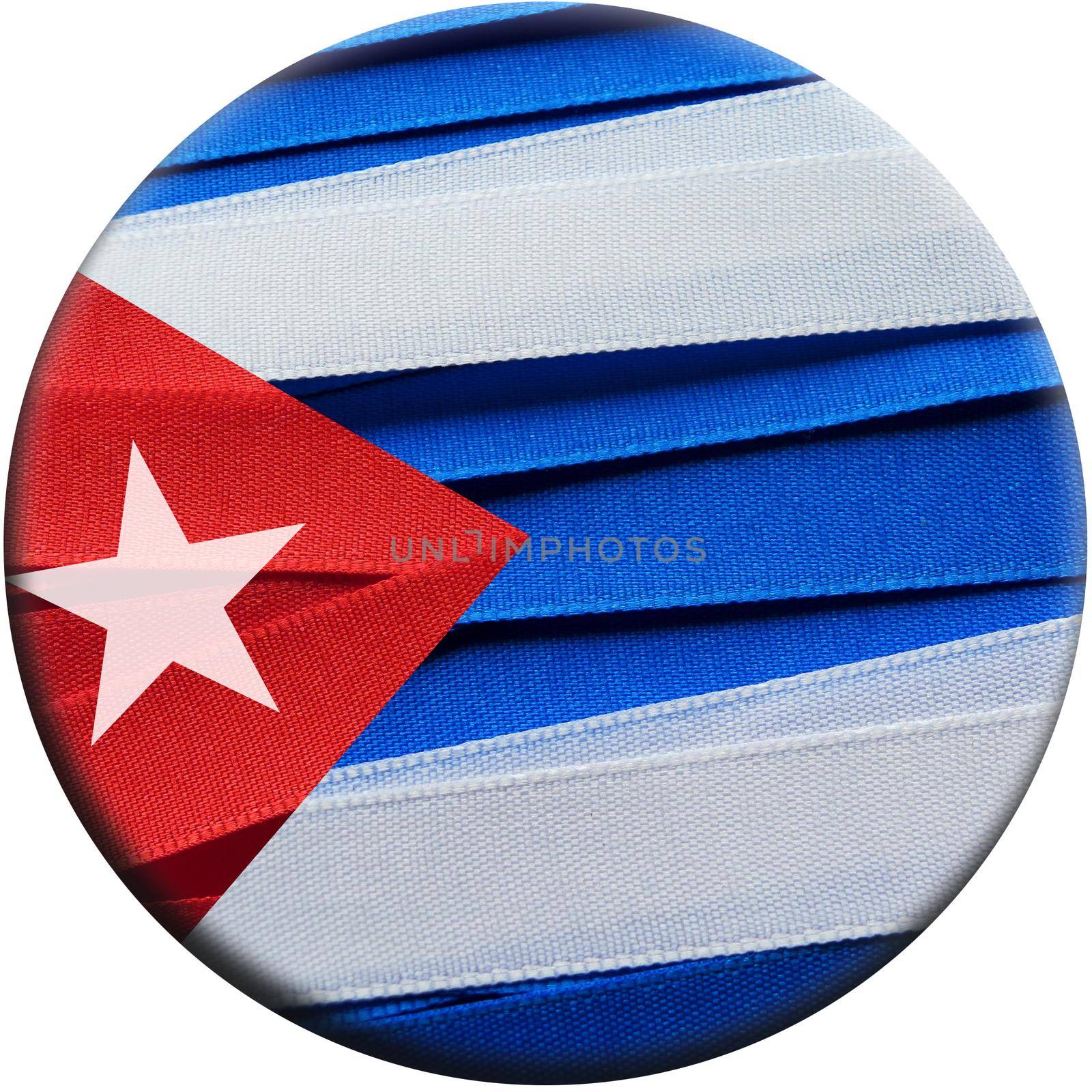 Cuba flag or banner by aroas