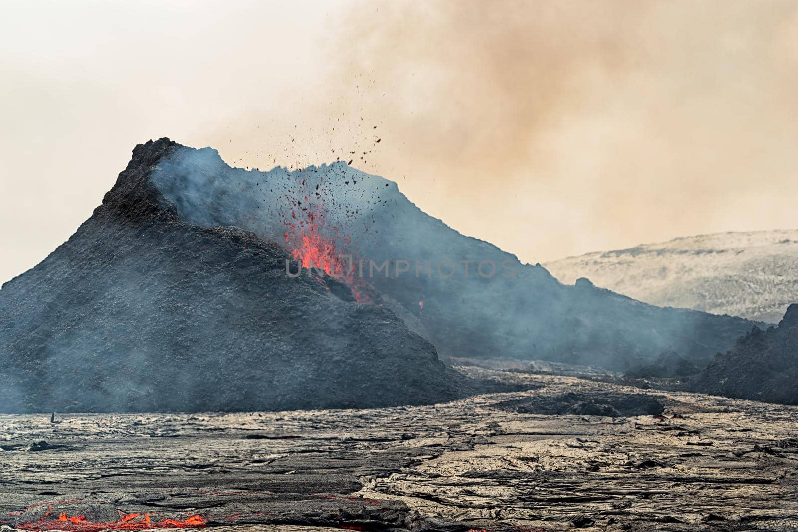 Fagradalsfjall volcanic eruption, Iceland by LuigiMorbidelli