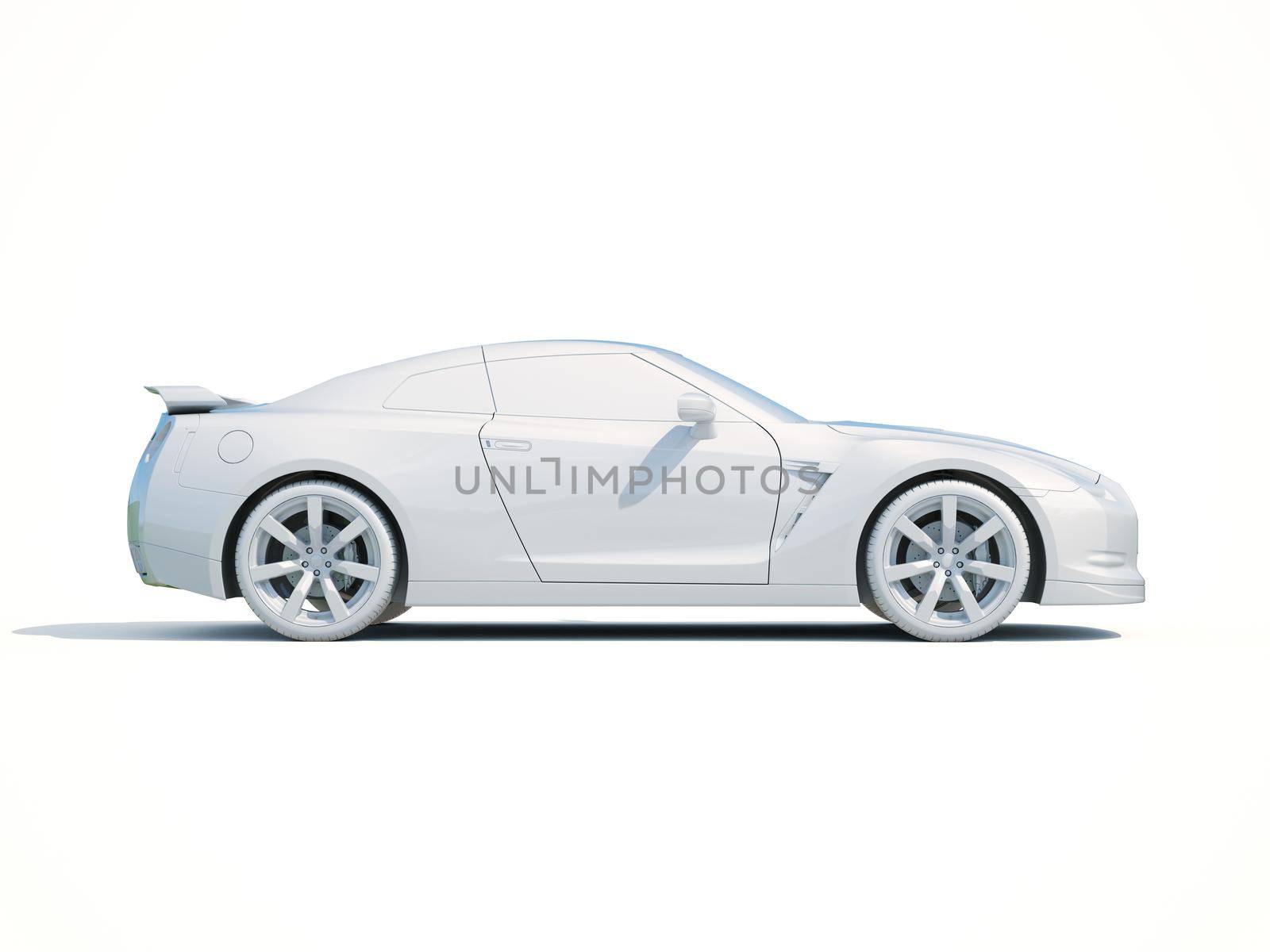 3d Car White Icon, 3d Car Blank Template, 3d White Car Icon with Shadow, Business Sedan Car on White Background, Automobile Isolated, Automobile Service Sign, Auto Body, Automobile Industry
