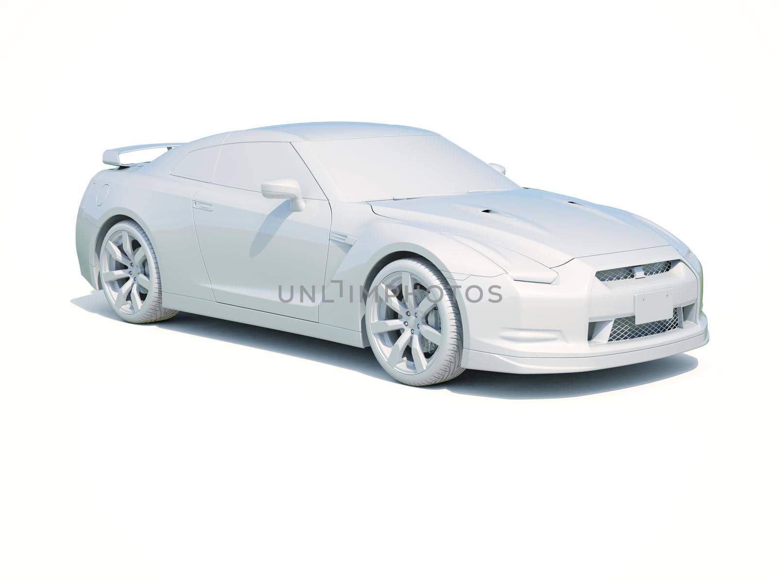 3d Car White Icon, 3d Car Blank Template, 3d White Car Icon with Shadow, Business Sedan Car on White Background, Automobile Isolated, Automobile Service Sign, Auto Body, Automobile Industry