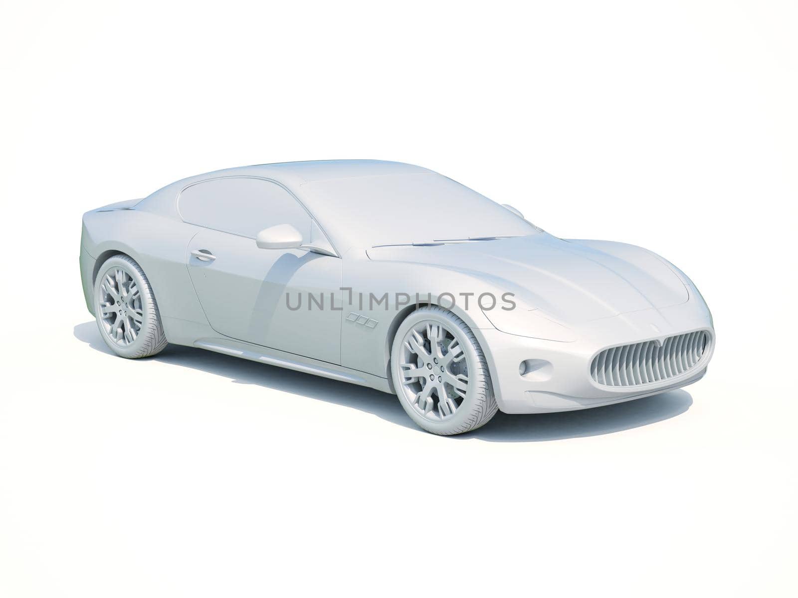 3d Car White Icon, 3d Car Blank Template, 3d White Car Icon with Shadow, Business Sedan Car on White Background, Automobile Isolated, Automobile Service Sign, Auto Body, Automobile Industry