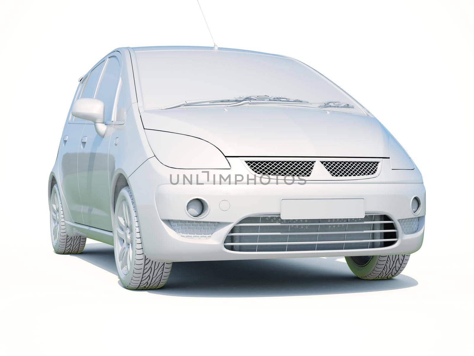 3d Car White Icon, 3d Car Blank Template, 3d White Car Icon with Shadow, Business Sedan Car on White Background, Automobile Isolated, Automobile Service Sign, Auto Body, Automobile Industry