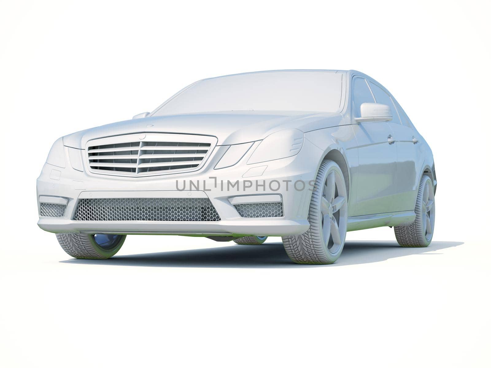 3d Car White Icon, 3d Car Blank Template, 3d White Car Icon with Shadow, Business Sedan Car on White Background, Automobile Isolated, Automobile Service Sign, Auto Body, Automobile Industry