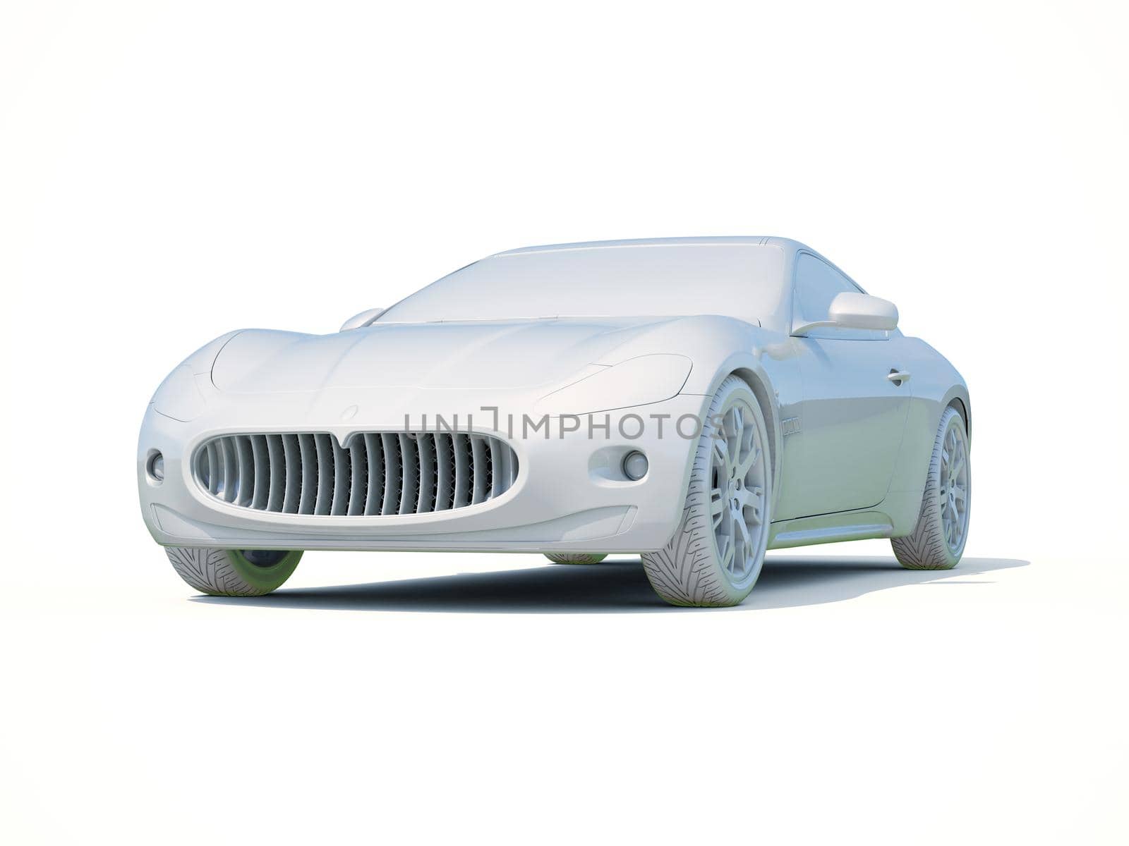 3d Car White Icon, 3d Car Blank Template, 3d White Car Icon with Shadow, Business Sedan Car on White Background, Automobile Isolated, Automobile Service Sign, Auto Body, Automobile Industry