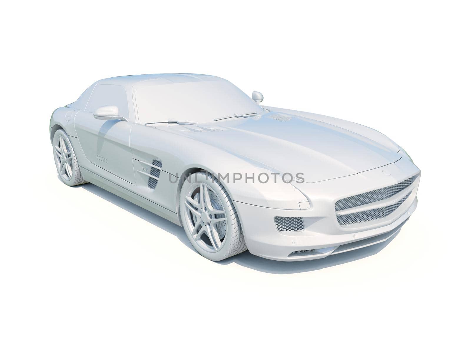 3d Car White Icon, 3d Car Blank Template, 3d White Car Icon with Shadow, Business Sedan Car on White Background, Automobile Isolated, Automobile Service Sign, Auto Body, Automobile Industry