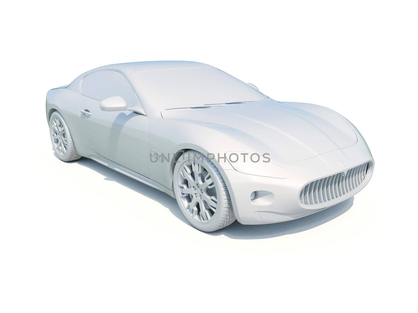 3d Car White Icon, 3d Car Blank Template, 3d White Car Icon with Shadow, Business Sedan Car on White Background, Automobile Isolated, Automobile Service Sign, Auto Body, Automobile Industry