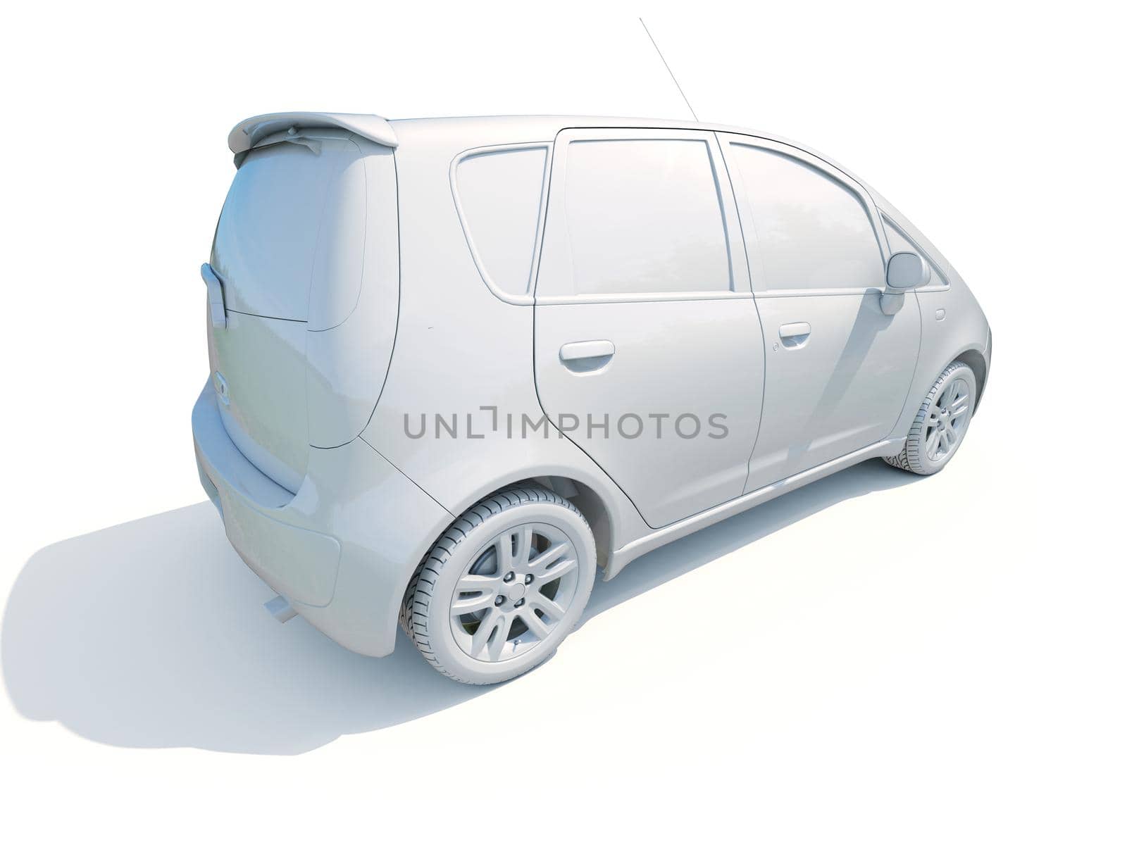 3d Car White Icon, 3d Car Blank Template, 3d White Car Icon with Shadow, Business Sedan Car on White Background, Automobile Isolated, Automobile Service Sign, Auto Body, Automobile Industry
