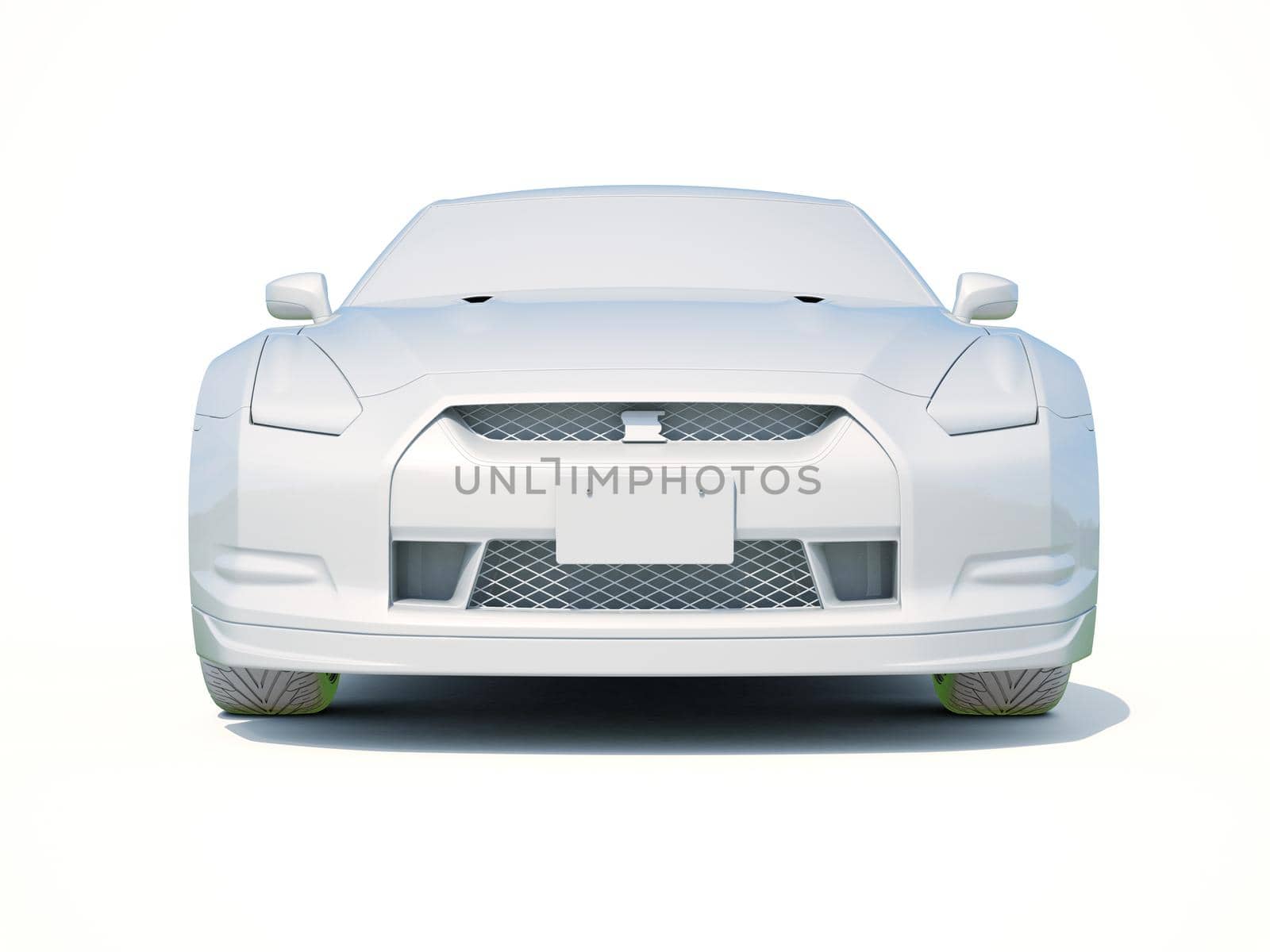 3d Car White Icon, 3d Car Blank Template, 3d White Car Icon with Shadow, Business Sedan Car on White Background, Automobile Isolated, Automobile Service Sign, Auto Body, Automobile Industry