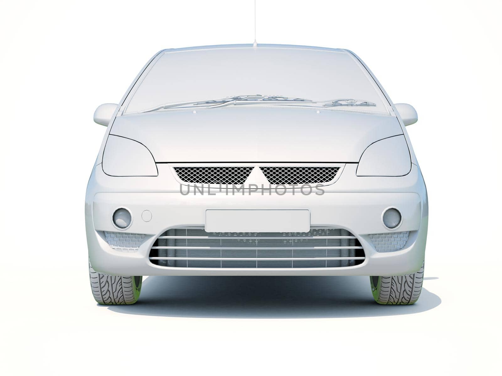 3d Car White Icon, 3d Car Blank Template, 3d White Car Icon with Shadow, Business Sedan Car on White Background, Automobile Isolated, Automobile Service Sign, Auto Body, Automobile Industry