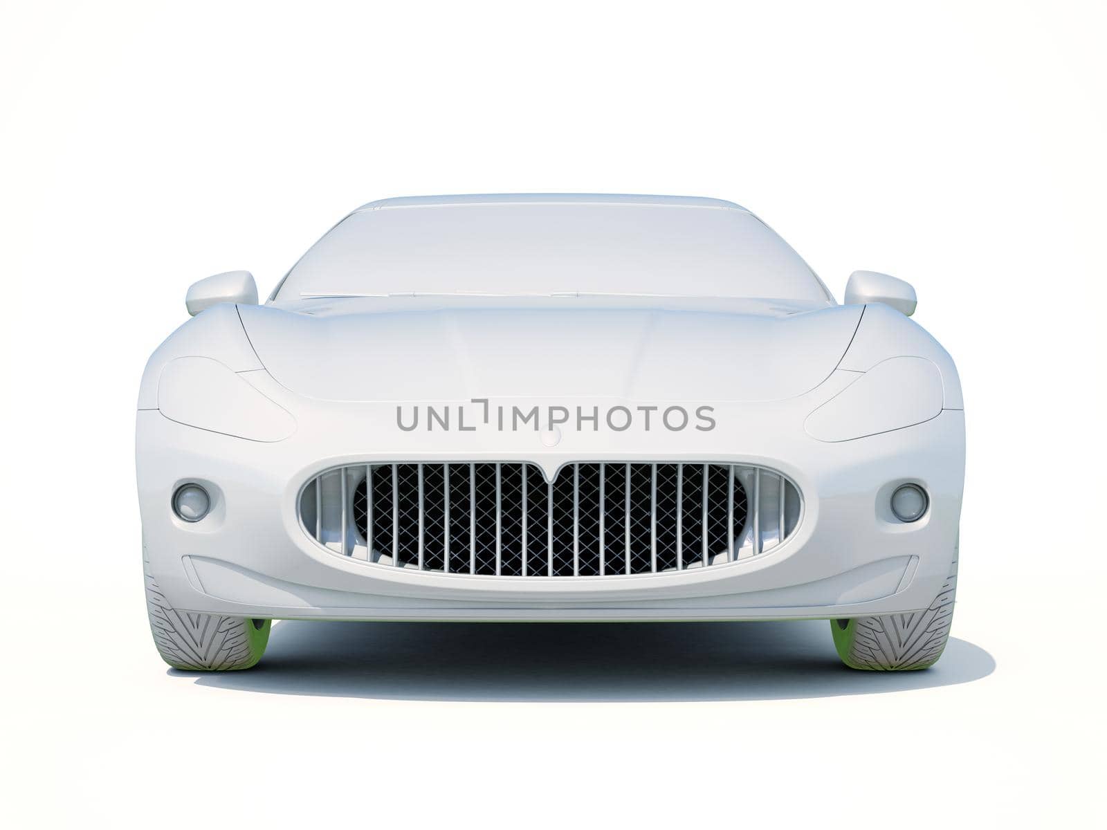 3d Car White Icon, 3d Car Blank Template, 3d White Car Icon with Shadow, Business Sedan Car on White Background, Automobile Isolated, Automobile Service Sign, Auto Body, Automobile Industry