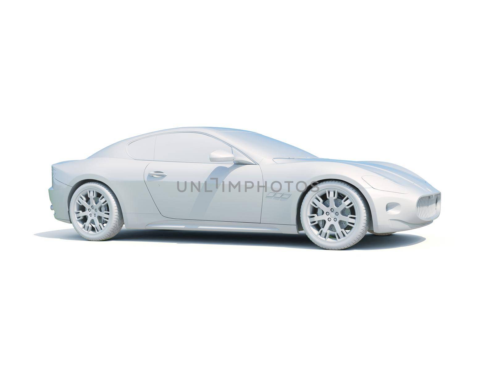 3d Car White Icon, 3d Car Blank Template, 3d White Car Icon with Shadow, Business Sedan Car on White Background, Automobile Isolated, Automobile Service Sign, Auto Body, Automobile Industry