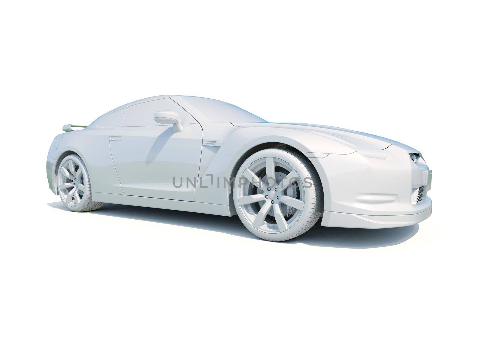 3d Car White Icon, 3d Car Blank Template, 3d White Car Icon with Shadow, Business Sedan Car on White Background, Automobile Isolated, Automobile Service Sign, Auto Body, Automobile Industry