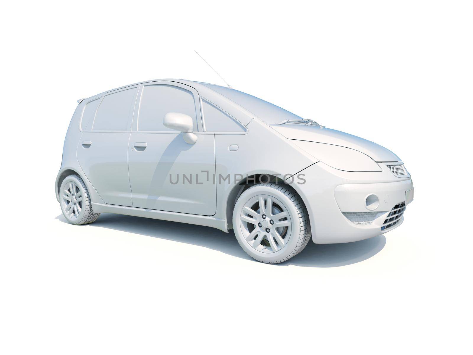 3d Car White Icon, 3d Car Blank Template, 3d White Car Icon with Shadow, Business Sedan Car on White Background, Automobile Isolated, Automobile Service Sign, Auto Body, Automobile Industry