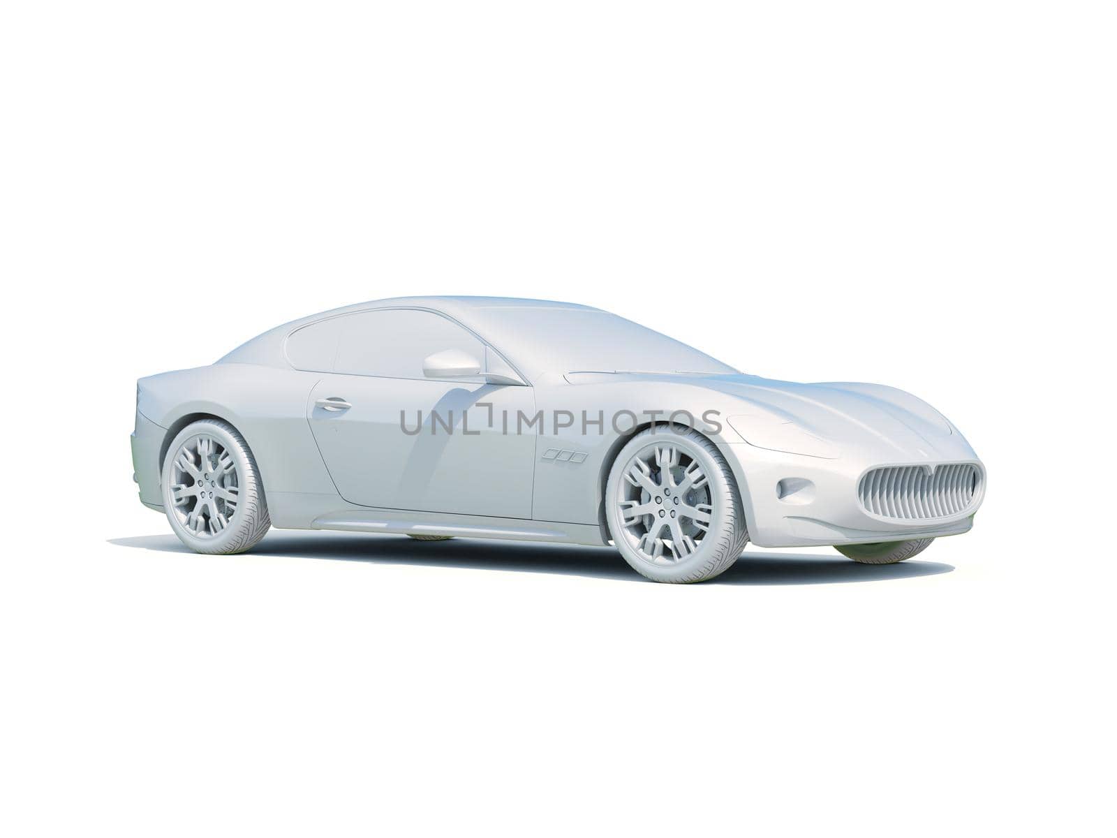 3d Car White Icon, 3d Car Blank Template, 3d White Car Icon with Shadow, Business Sedan Car on White Background, Automobile Isolated, Automobile Service Sign, Auto Body, Automobile Industry