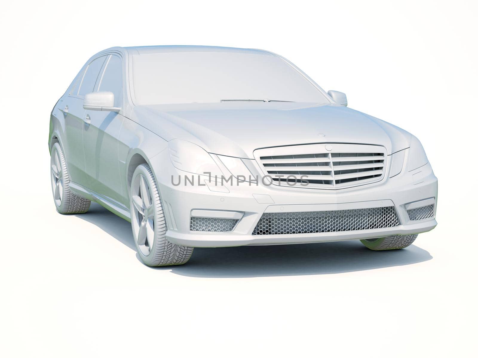 3d Car White Icon, 3d Car Blank Template, 3d White Car Icon with Shadow, Business Sedan Car on White Background, Automobile Isolated, Automobile Service Sign, Auto Body, Automobile Industry