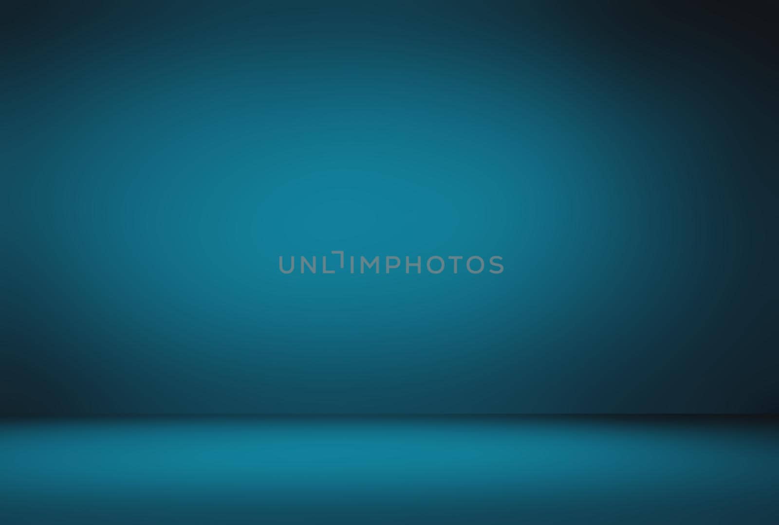 Abstract Luxury gradient Blue background. Smooth Dark blue with Black vignette Studio Banner. by Benzoix