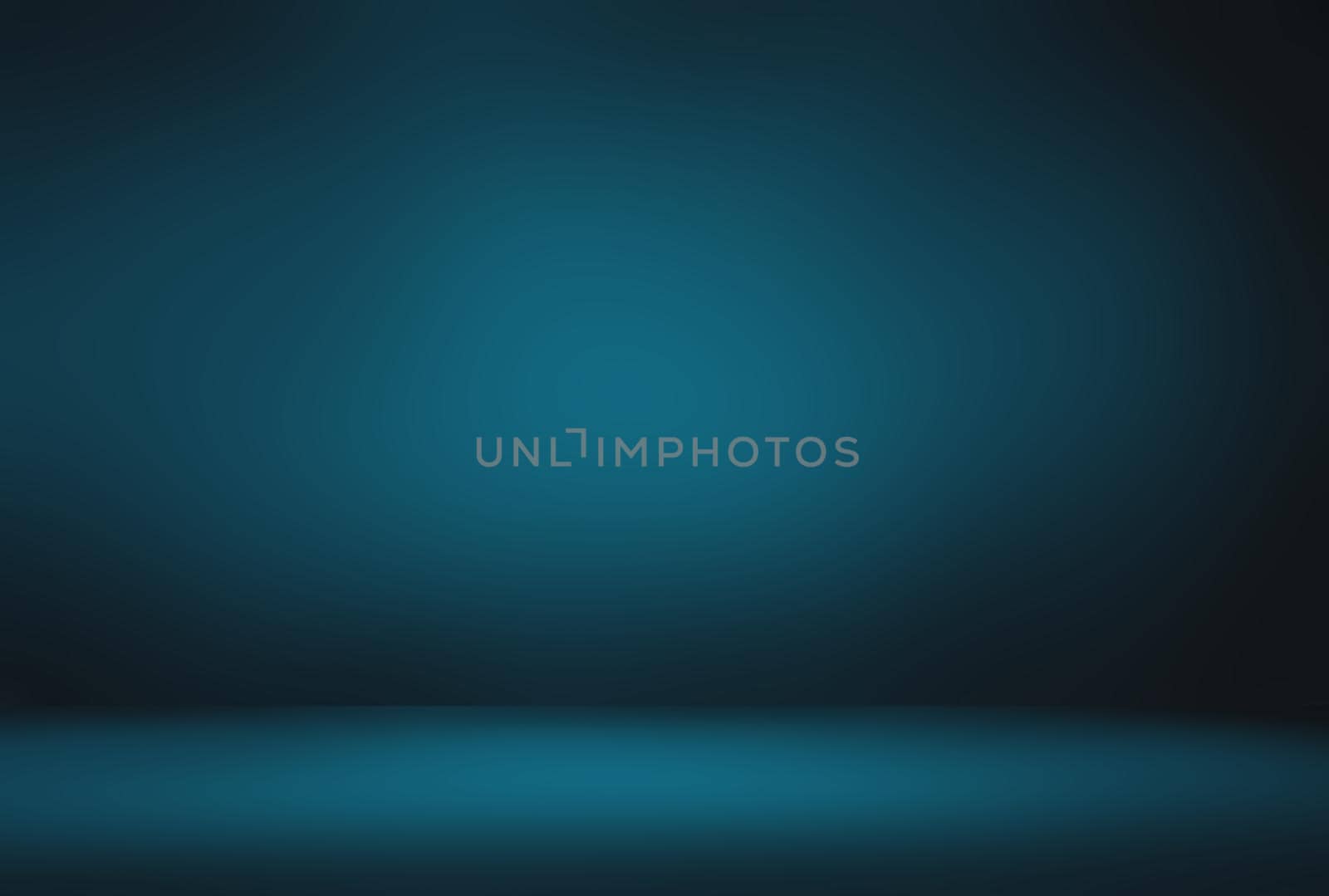 Abstract Luxury gradient Blue background. Smooth Dark blue with Black vignette Studio Banner. by Benzoix