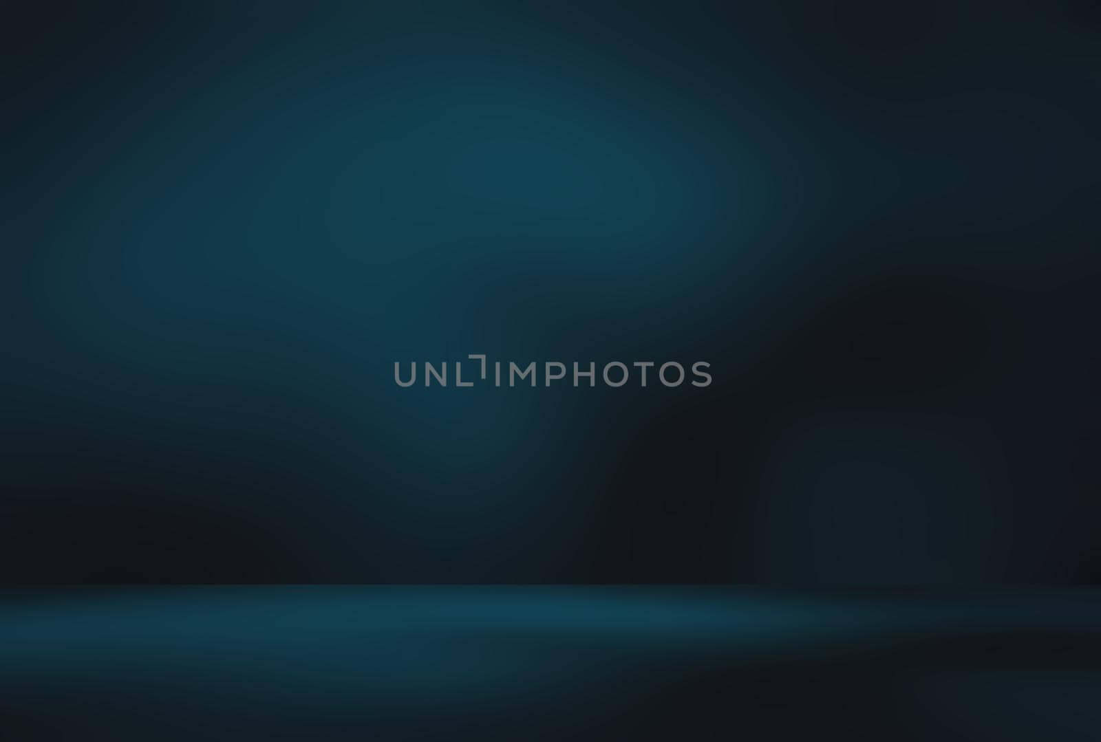 Abstract Luxury gradient Blue background. Smooth Dark blue with Black vignette Studio Banner