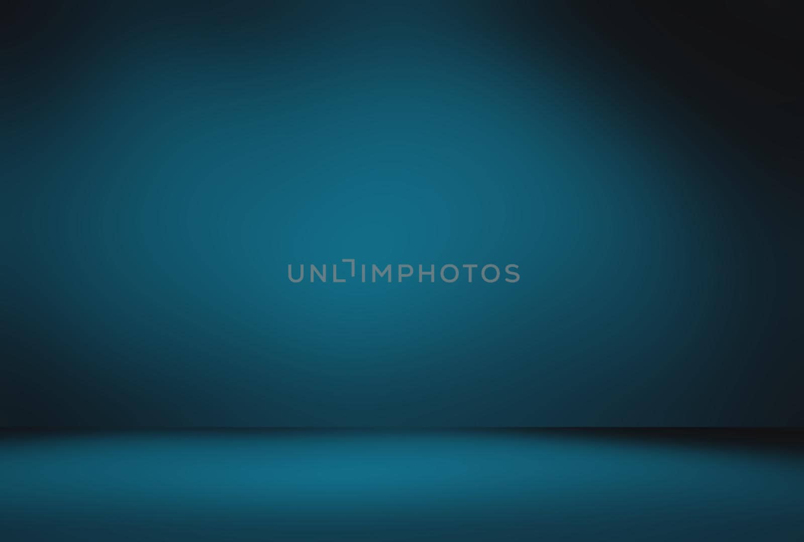 Abstract Luxury gradient Blue background. Smooth Dark blue with Black vignette Studio Banner. by Benzoix