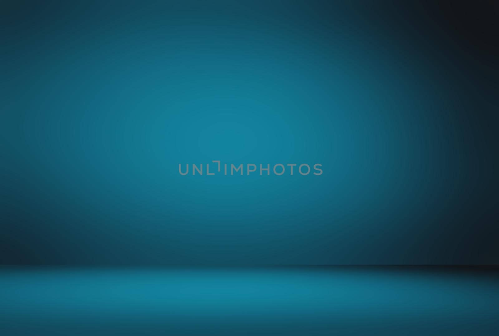 Abstract Luxury gradient Blue background. Smooth Dark blue with Black vignette Studio Banner. by Benzoix