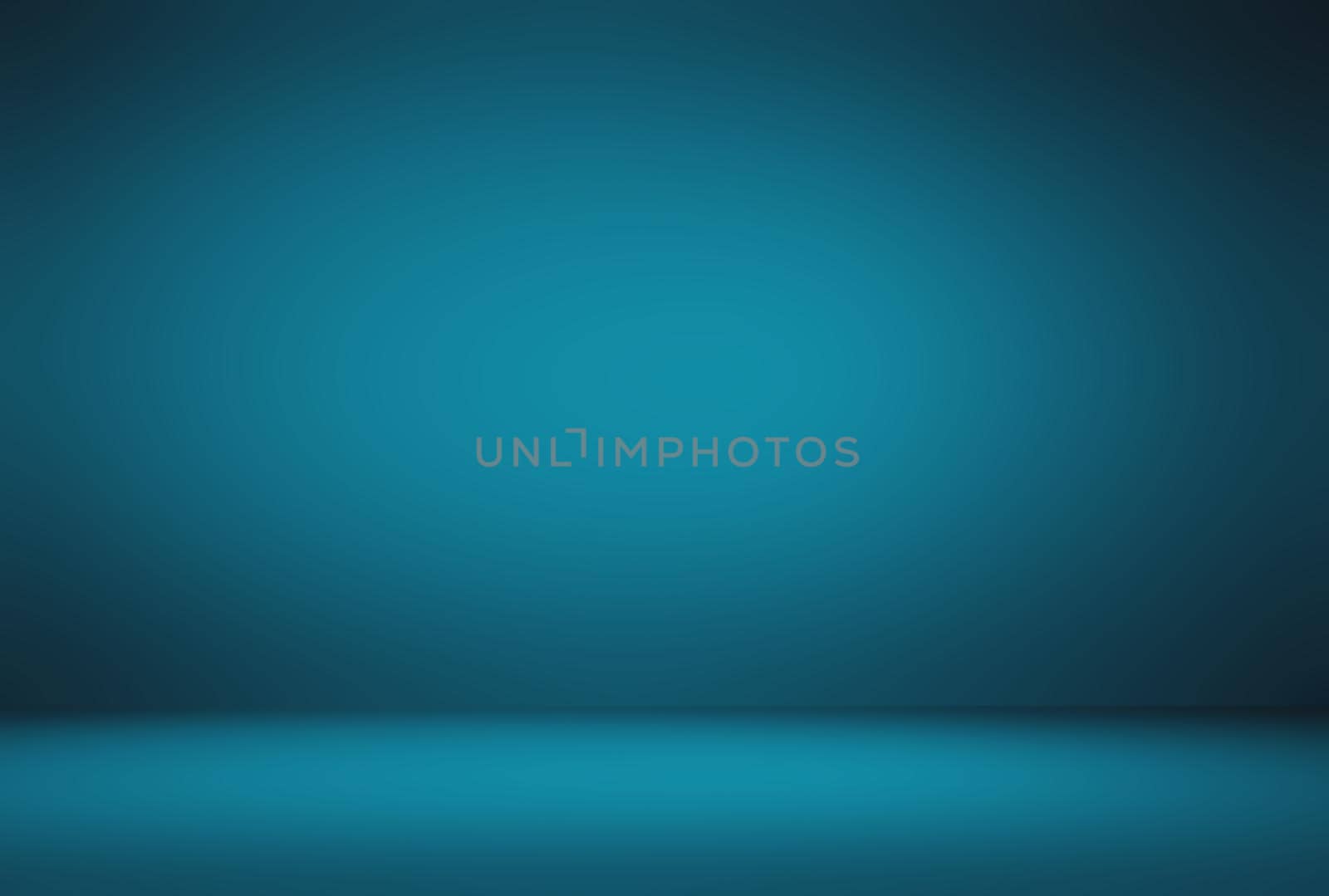 Abstract Luxury gradient Blue background. Smooth Dark blue with Black vignette Studio Banner. by Benzoix