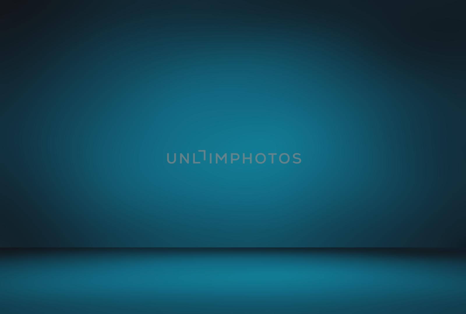 Abstract Luxury gradient Blue background. Smooth Dark blue with Black vignette Studio Banner