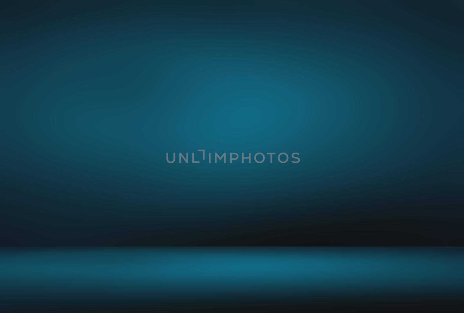 Abstract Luxury gradient Blue background. Smooth Dark blue with Black vignette Studio Banner. by Benzoix