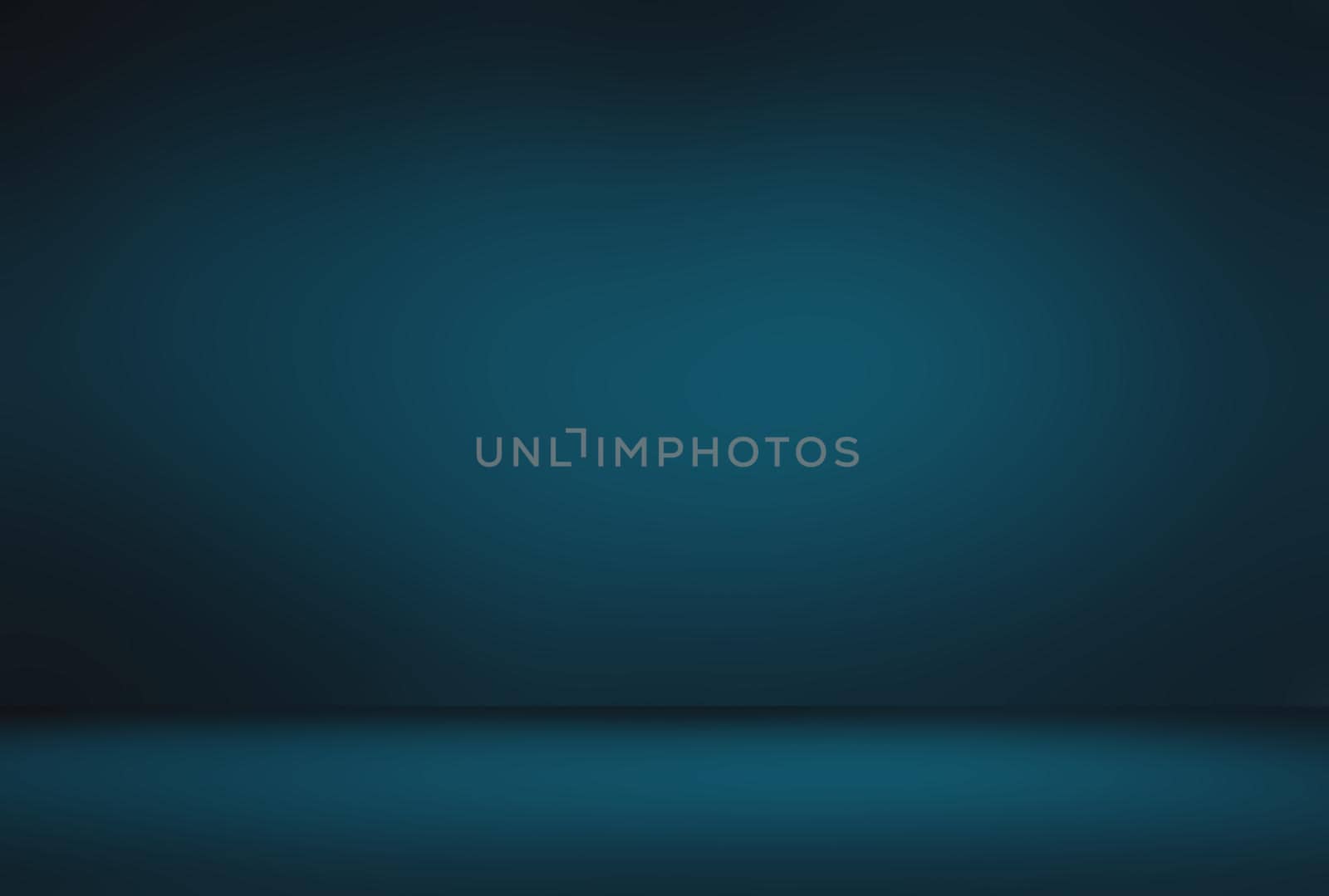 Abstract Luxury gradient Blue background. Smooth Dark blue with Black vignette Studio Banner. by Benzoix