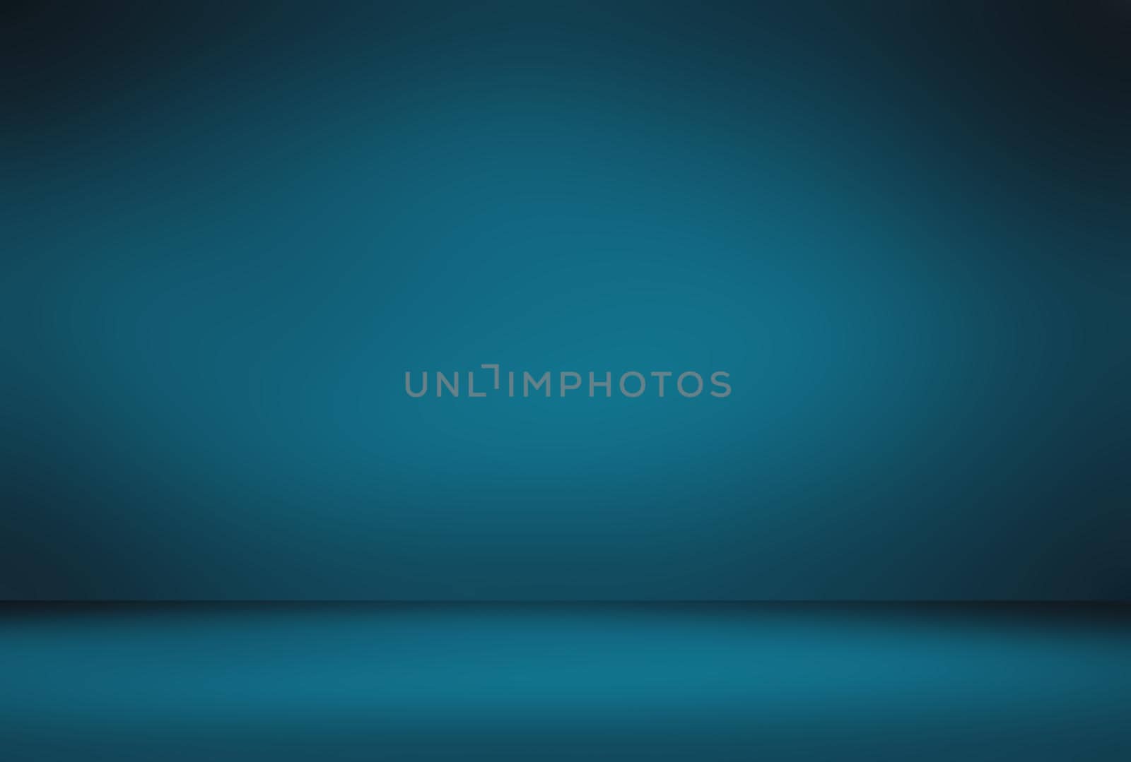 Abstract Luxury gradient Blue background. Smooth Dark blue with Black vignette Studio Banner. by Benzoix